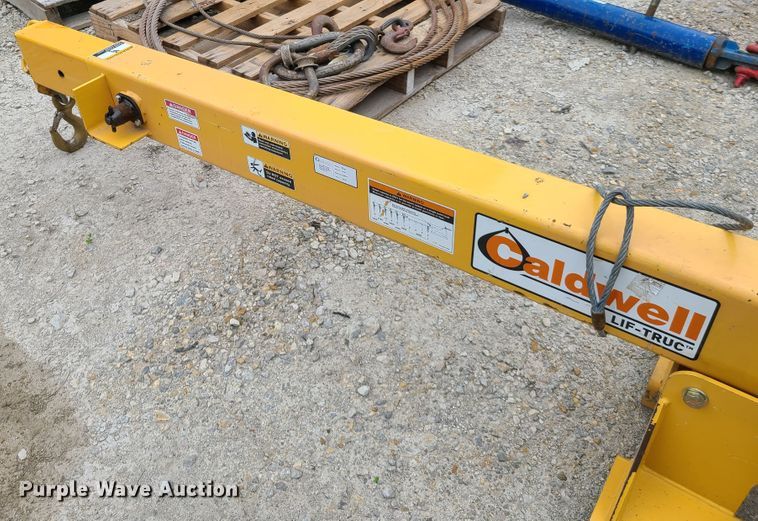 image for item HM9859 Caldwell forklift boom