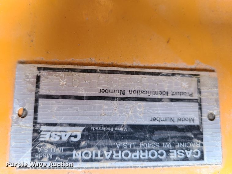 image for item HM9866 2002 Case 60XT  skid steer loader