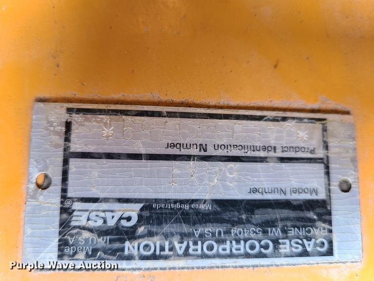 image for item HM9866 2002 Case 60XT  skid steer loader