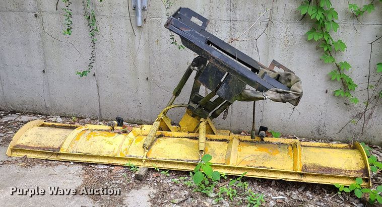 image for item HM9876 10'W skid steer snow plow