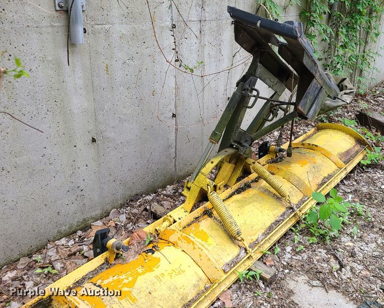 image for item HM9876 10'W skid steer snow plow