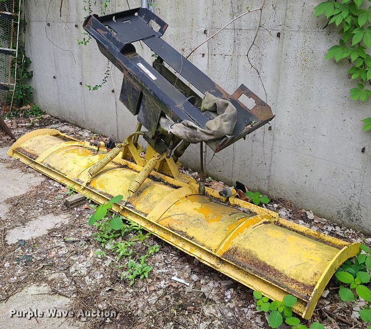 image for item HM9876 10'W skid steer snow plow
