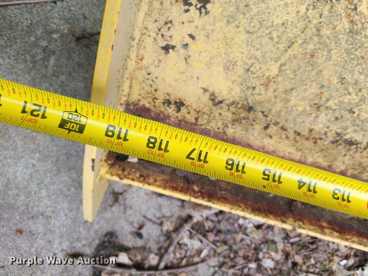 image for item HM9876 10'W skid steer snow plow