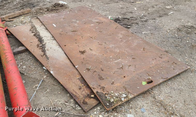 image for item IQ9149 (2) steel street plates