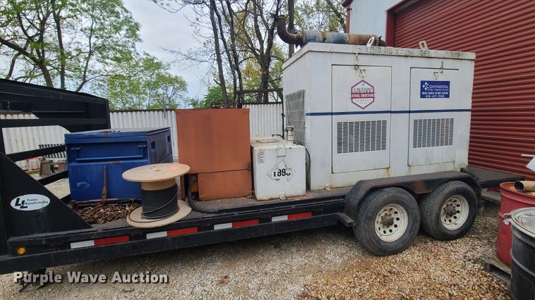 image for item IQ9177 L & L Trailer Manufacturing  equipment trailer