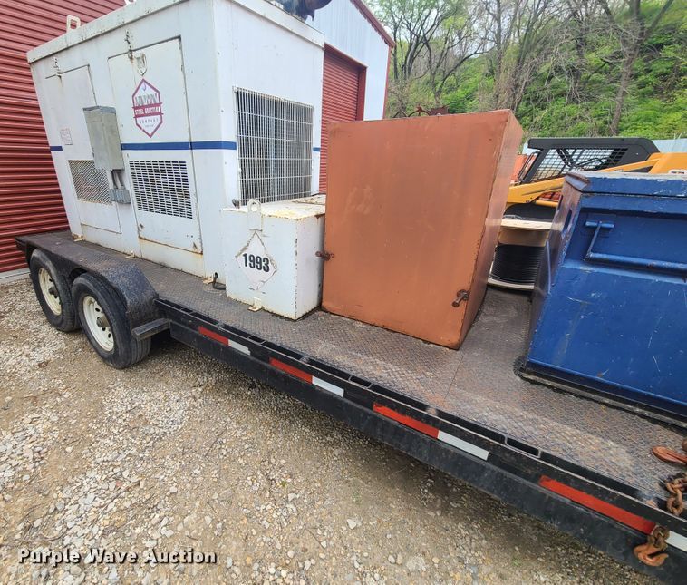 image for item IQ9177 L & L Trailer Manufacturing  equipment trailer