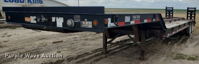 image for item DI4800 2013 Viking VFD46R16F35T  drop deck equipment trailer