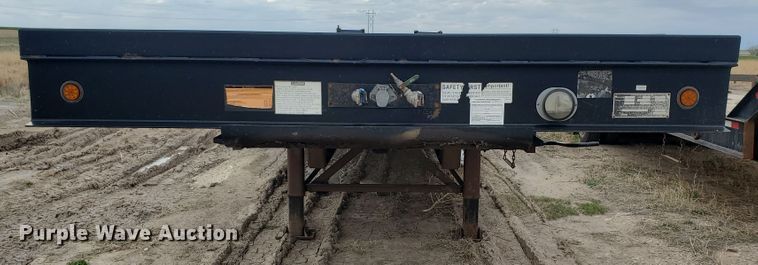 image for item DI4800 2013 Viking VFD46R16F35T  drop deck equipment trailer