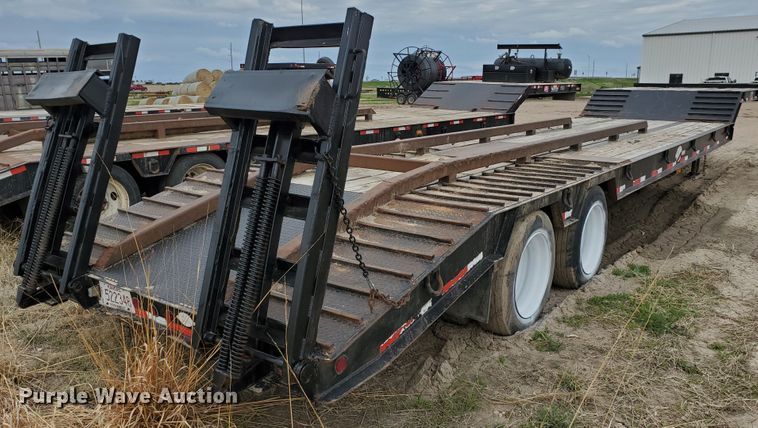 image for item DI4800 2013 Viking VFD46R16F35T  drop deck equipment trailer