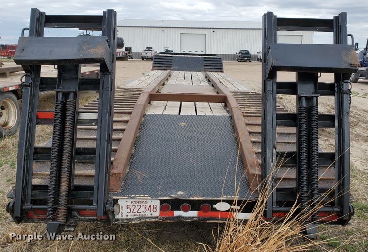 image for item DI4800 2013 Viking VFD46R16F35T  drop deck equipment trailer