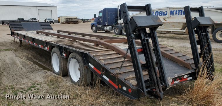 image for item DI4800 2013 Viking VFD46R16F35T  drop deck equipment trailer