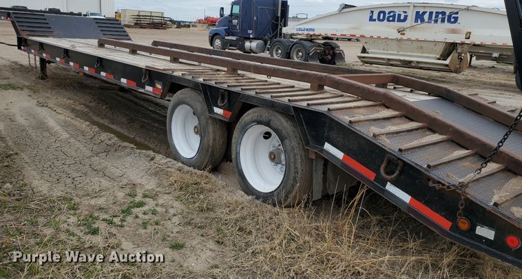 image for item DI4800 2013 Viking VFD46R16F35T  drop deck equipment trailer