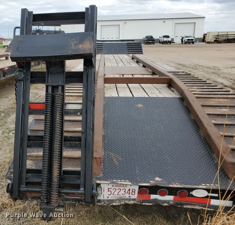 image for item DI4800 2013 Viking VFD46R16F35T  drop deck equipment trailer