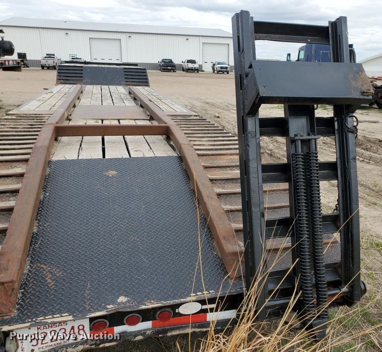 image for item DI4800 2013 Viking VFD46R16F35T  drop deck equipment trailer