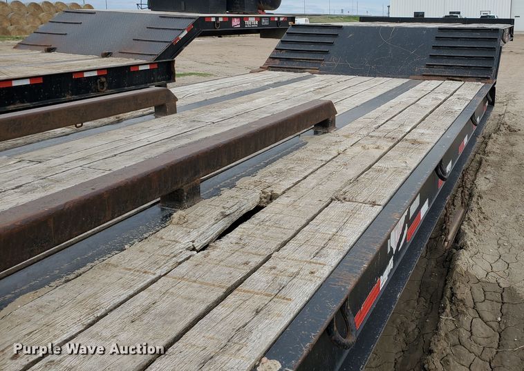 image for item DI4800 2013 Viking VFD46R16F35T  drop deck equipment trailer