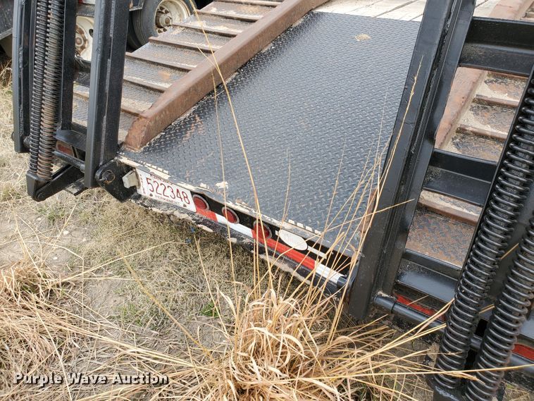 image for item DI4800 2013 Viking VFD46R16F35T  drop deck equipment trailer