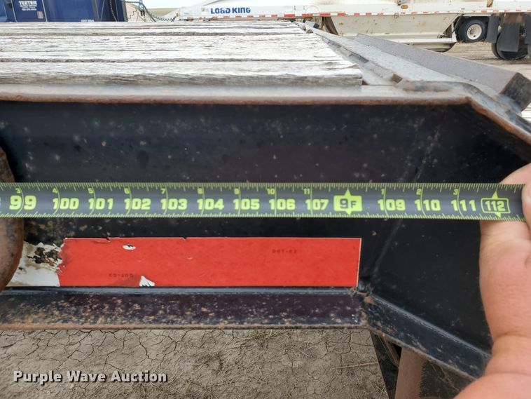 image for item DI4800 2013 Viking VFD46R16F35T  drop deck equipment trailer