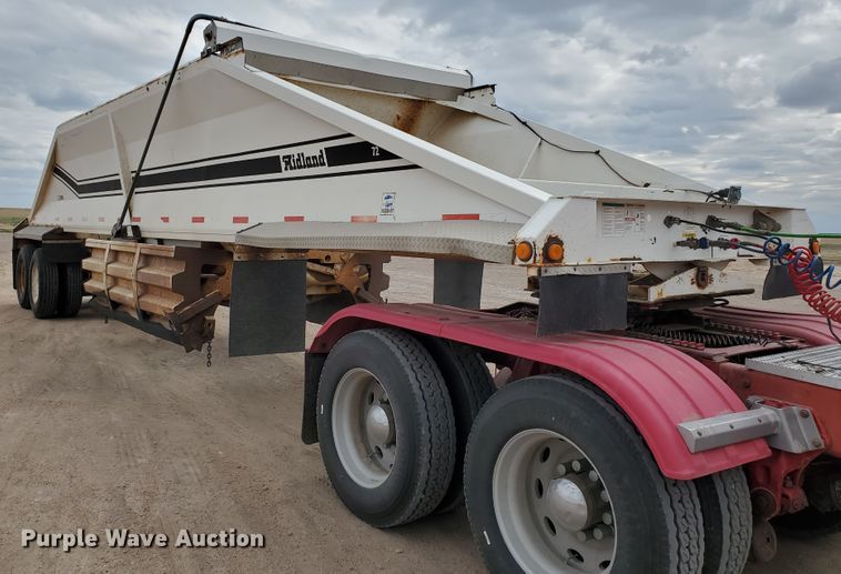 image for item DI4801 2003 Midland MG40TC2000  bottom dump trailer