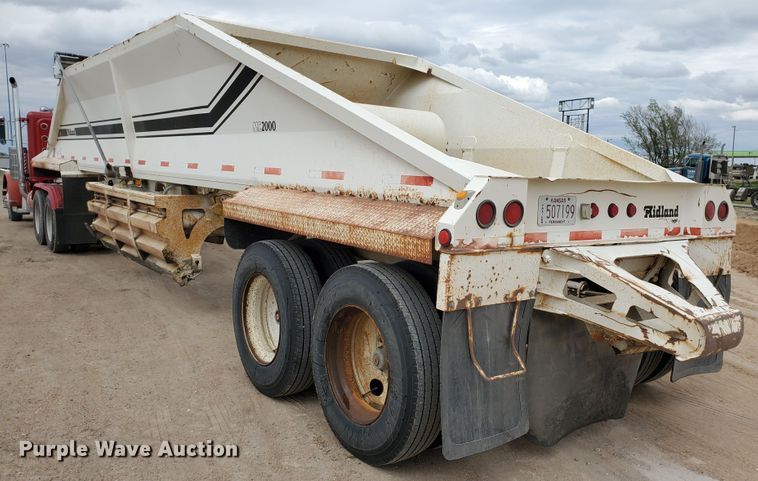 image for item DI4801 2003 Midland MG40TC2000  bottom dump trailer