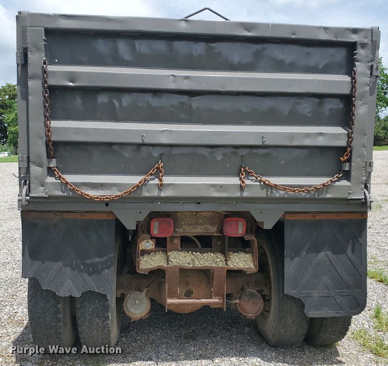 image for item DI5138 1984 GMC Brigadier  dump truck