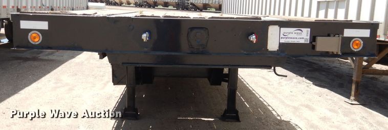 image for item DI5632 2009 Neville  drop deck equipment trailer