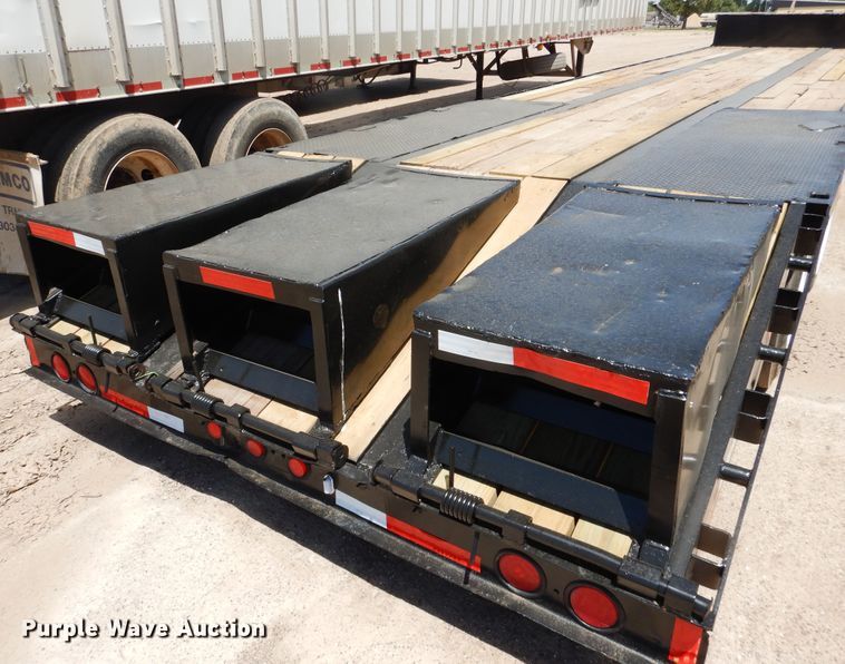 image for item DI5632 2009 Neville  drop deck equipment trailer