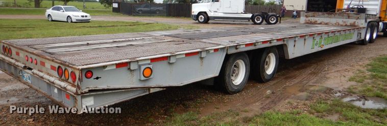 image for item DJ0456 2008 Trail King TK70HT-482  drop deck equipment trailer