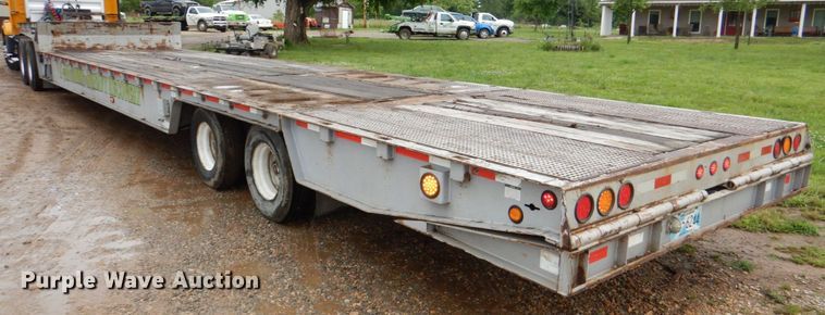 image for item DJ0456 2008 Trail King TK70HT-482  drop deck equipment trailer
