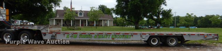 image for item DJ0456 2008 Trail King TK70HT-482  drop deck equipment trailer