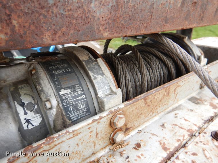 image for item DJ0456 2008 Trail King TK70HT-482  drop deck equipment trailer