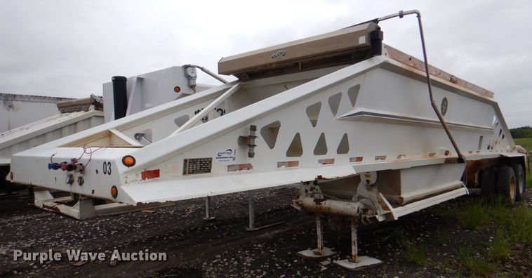 image for item DJ0460 2001 Schaller G400  bottom dump trailer