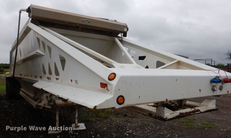 image for item DJ0460 2001 Schaller G400  bottom dump trailer