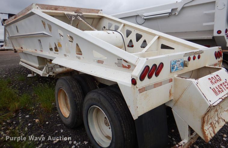 image for item DJ0460 2001 Schaller G400  bottom dump trailer