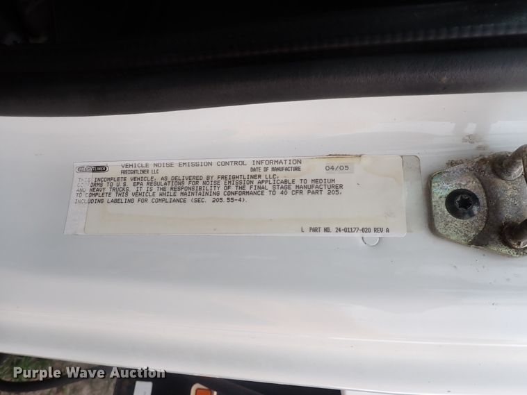 image for item DJ5545 2006 Freightliner M2  flatbed truck