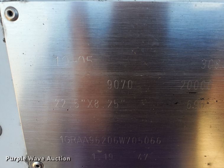 image for item DJ8848 2006 Great Dane  refrigerated van trailer