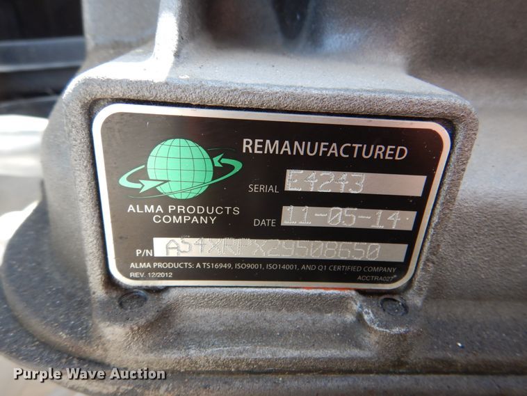 image for item DK5677 (2) 2014 Allison AT545 automatic transmissions