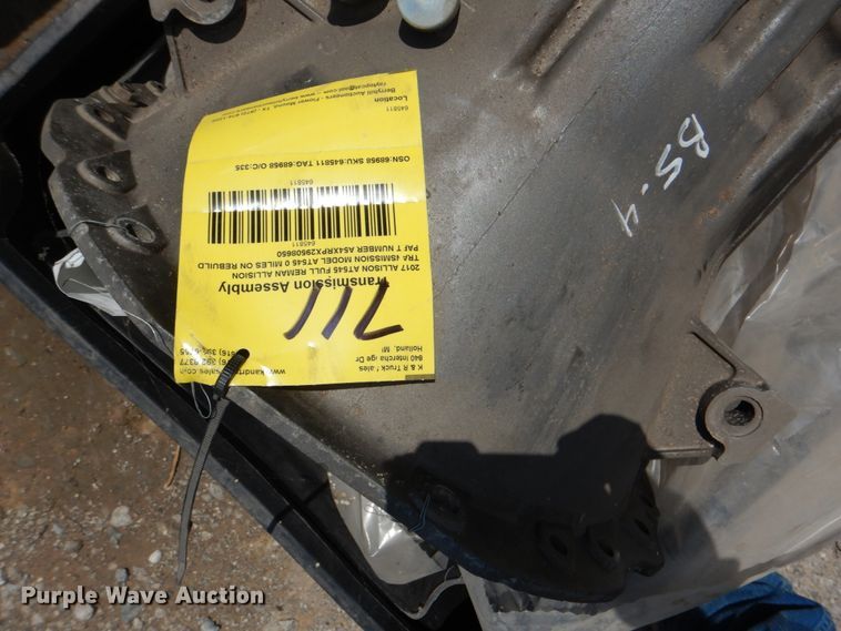 image for item DK5677 (2) 2014 Allison AT545 automatic transmissions