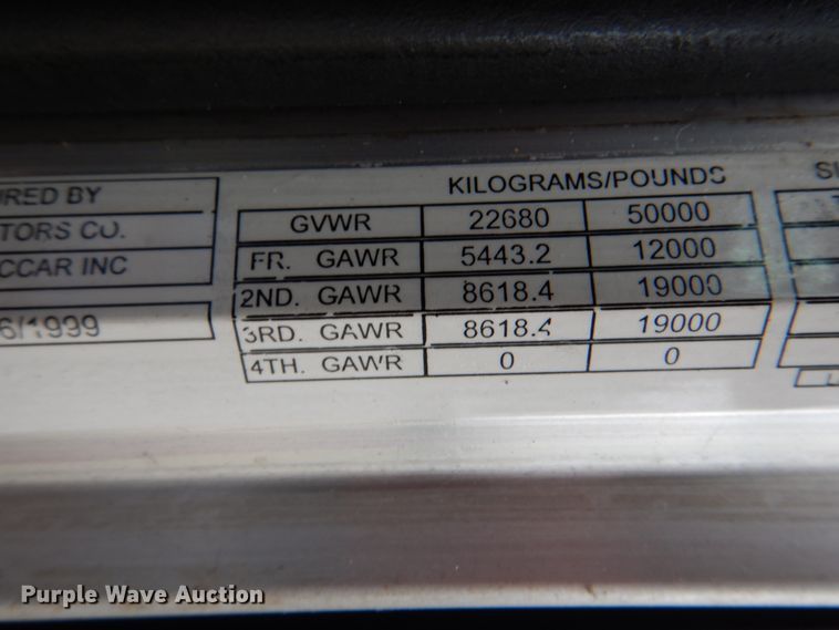 image for item DK5680 2000 Peterbilt 378  semi truck