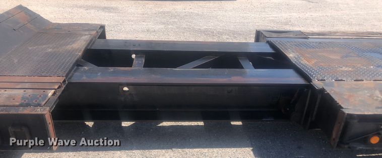 image for item DK5684 1980 Fruehauf  lowboy equipment trailer