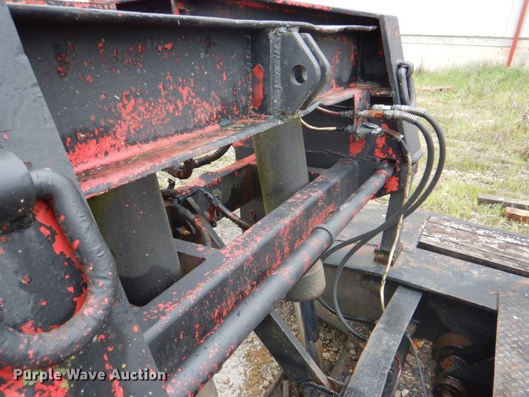 image for item DK5684 1980 Fruehauf  lowboy equipment trailer