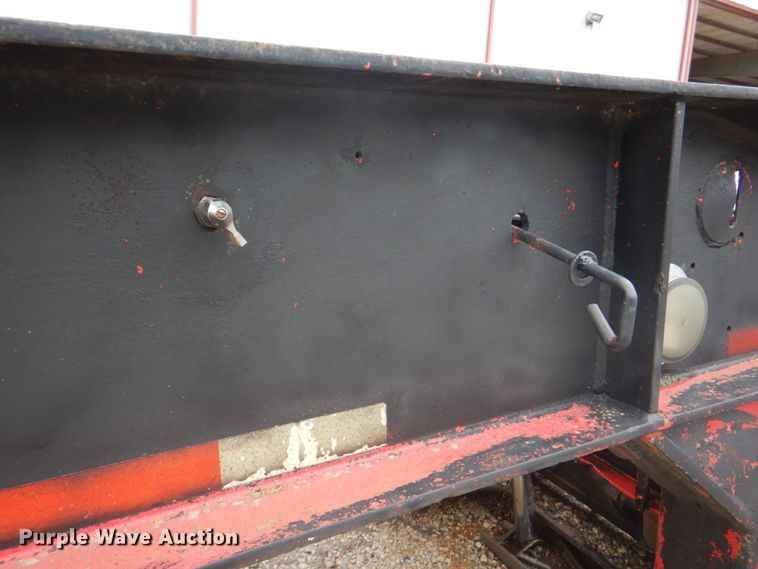 image for item DK5684 1980 Fruehauf  lowboy equipment trailer