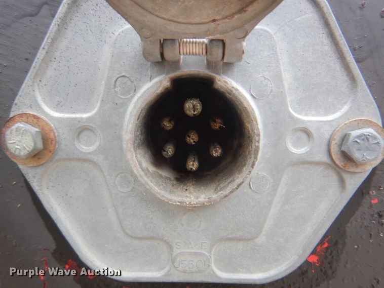 image for item DK5684 1980 Fruehauf  lowboy equipment trailer