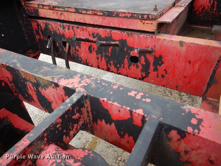 image for item DK5684 1980 Fruehauf  lowboy equipment trailer