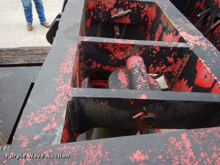 image for item DK5684 1980 Fruehauf  lowboy equipment trailer