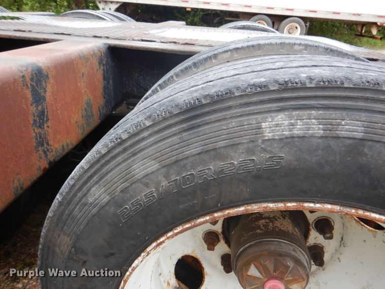 image for item DK5684 1980 Fruehauf  lowboy equipment trailer