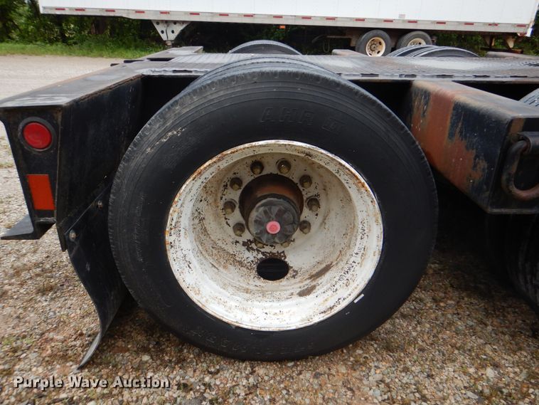 image for item DK5684 1980 Fruehauf  lowboy equipment trailer