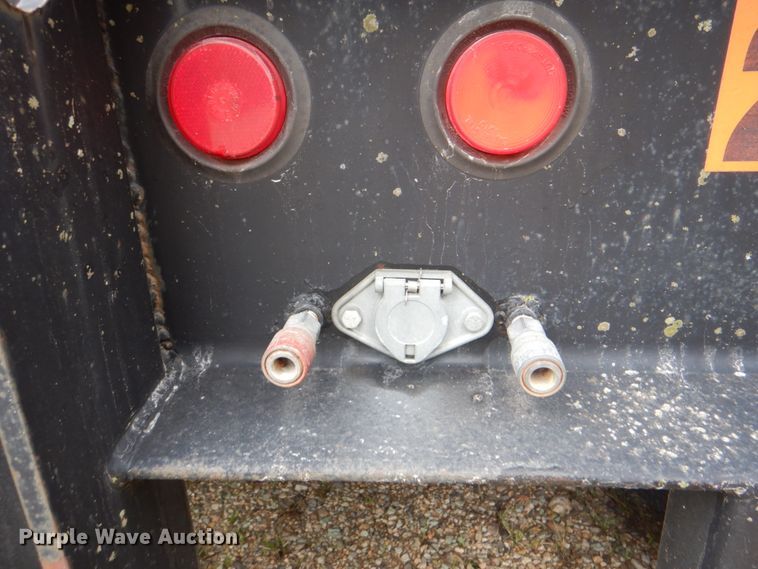 image for item DK5684 1980 Fruehauf  lowboy equipment trailer