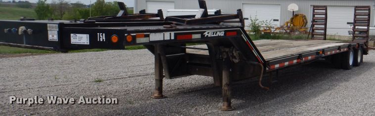 image for item DL0044 2012 Felling FT-70-2  drop deck equipment trailer
