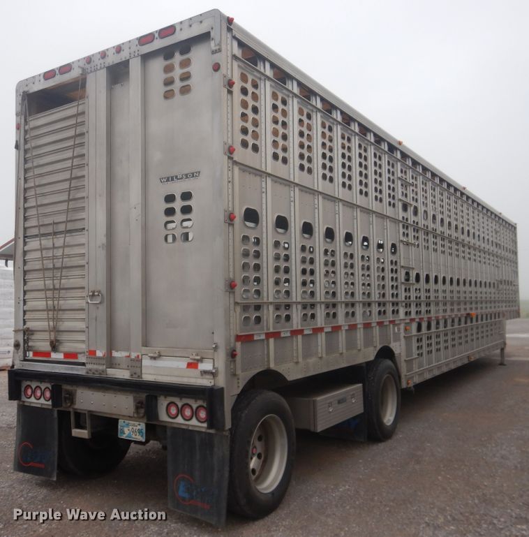 image for item DL0263 2007 Wilson PSDCL-402P  livestock trailer
