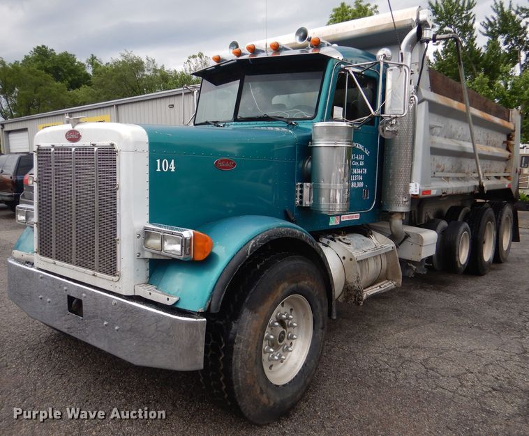 image for item DL8880 2001 Peterbilt 379  dump truck